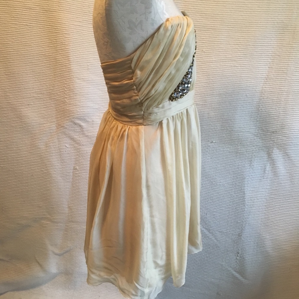 ABS LAST CHANCE Glam Embellished Strapless Dress - Picture 4 of 8